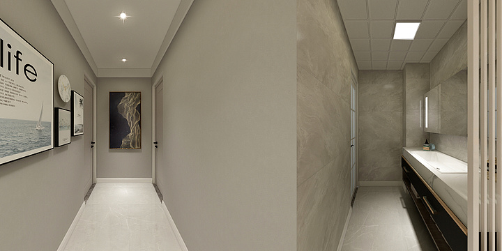 代之恒-远征都市港湾8-2-7西户效果-装修设计方案