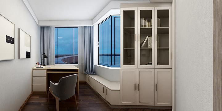 李宁-雍华府100户型方案-装修设计方案