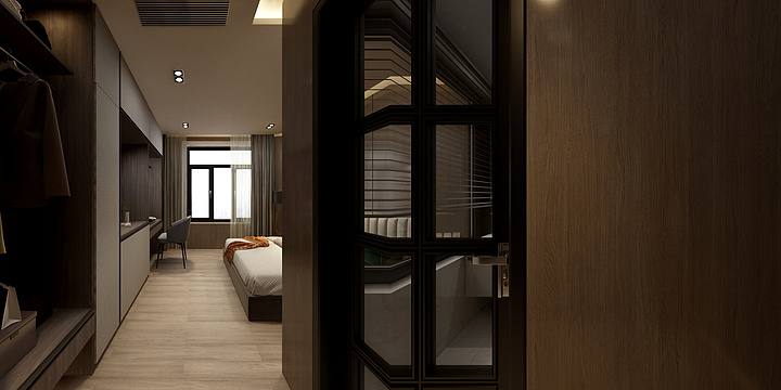 赵冬磊-酒店标间1-装修设计方案