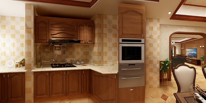 专业设计si-美式--装修设计方案