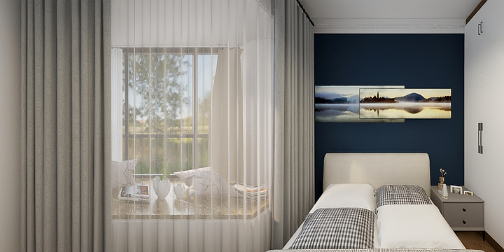 东星乌鸦哥-华发四季效果图-装修设计方案