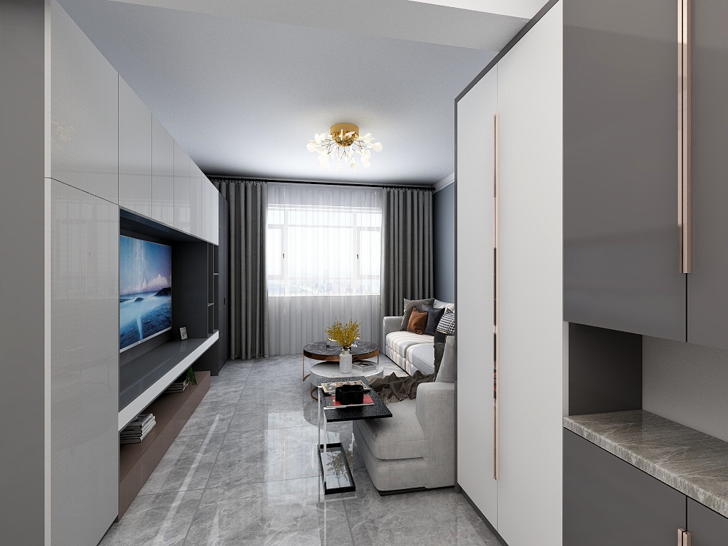 神美装饰装修设计中心-天福城孙先生A区3单元301-装修设计方案