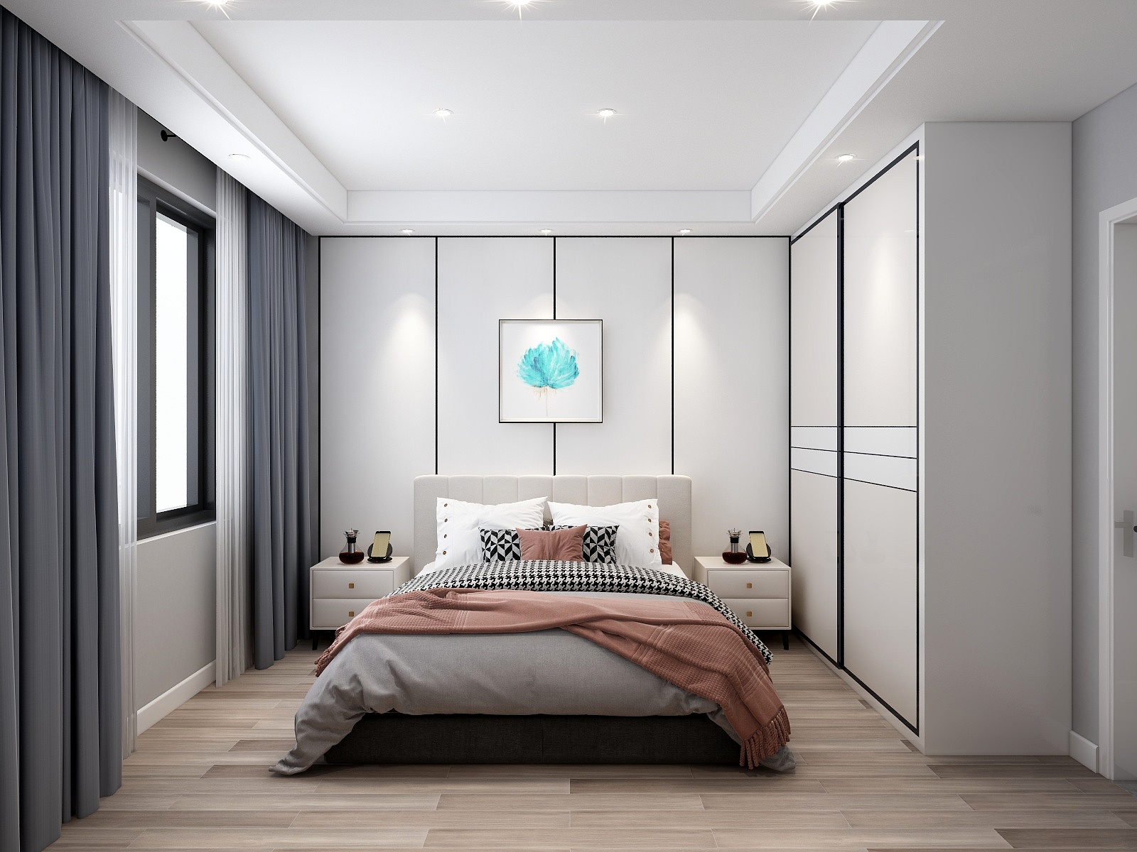 STARS星空设计-119方现代轻奢两厅三居装修效果图