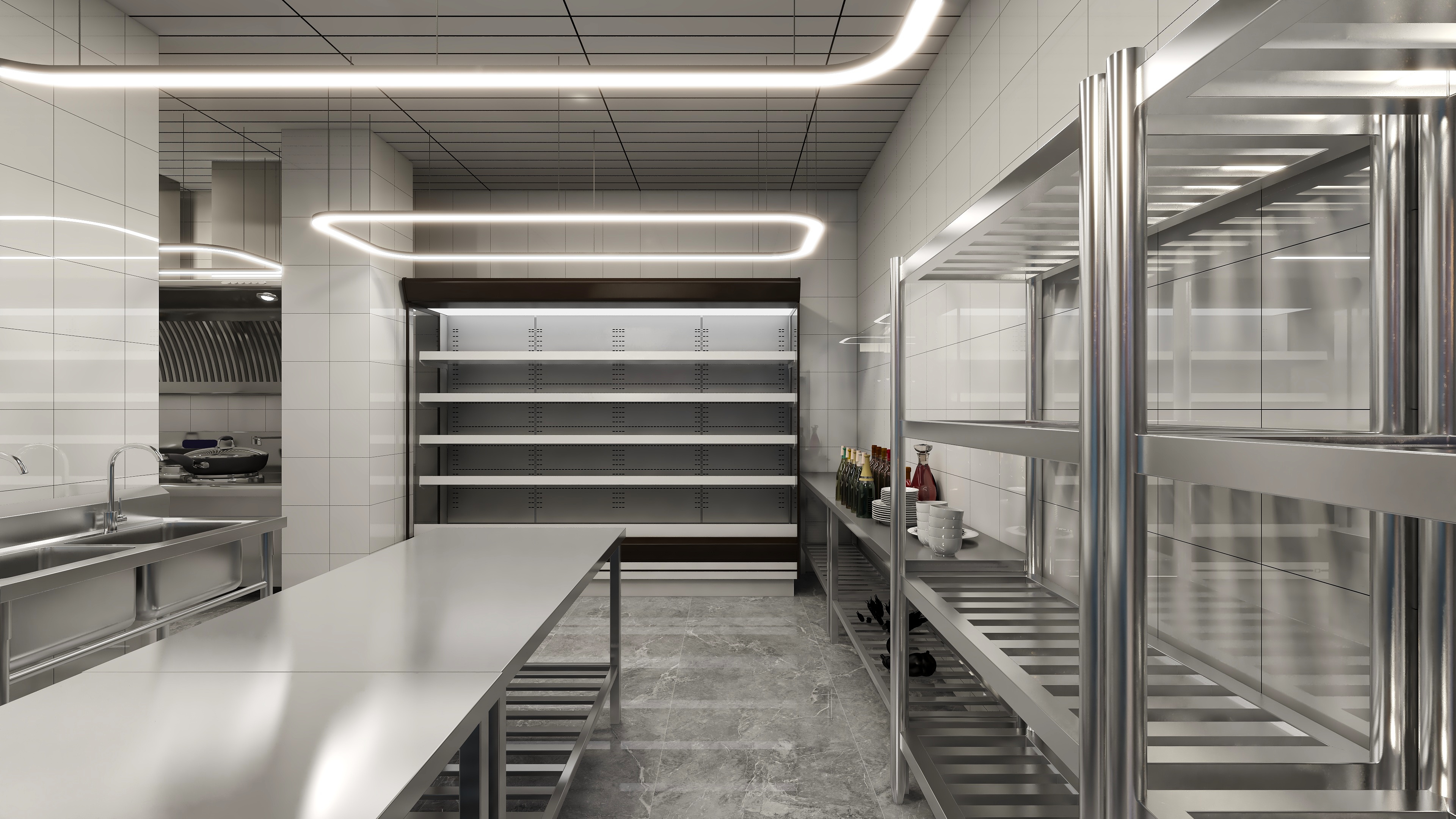 邹偕毓-大港海鲜装修效果图