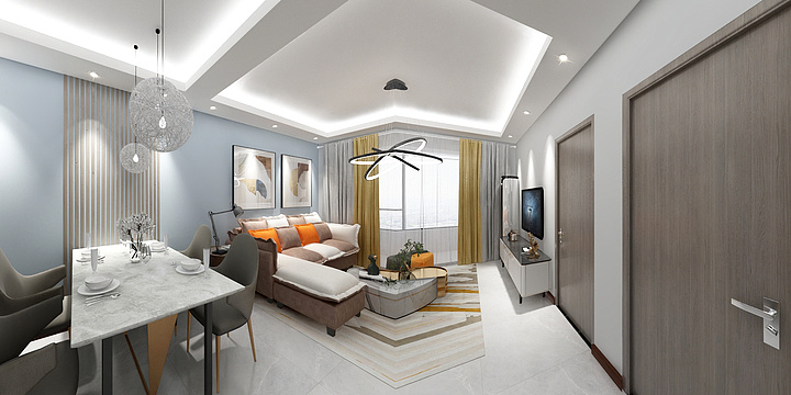 Bmoon-余王碥小户型-装修设计方案