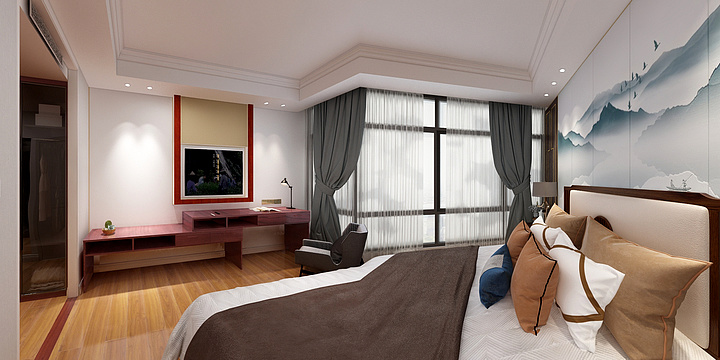 MrZhu工作室-宾馆-装修设计方案