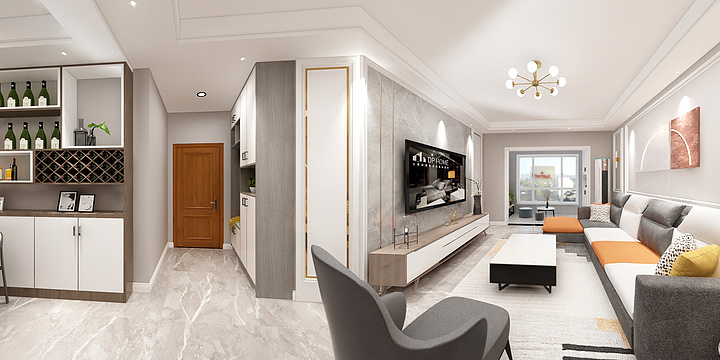 玖-1-现代简约-装修设计方案