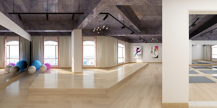 张帅-少儿舞蹈培训-装修设计方案