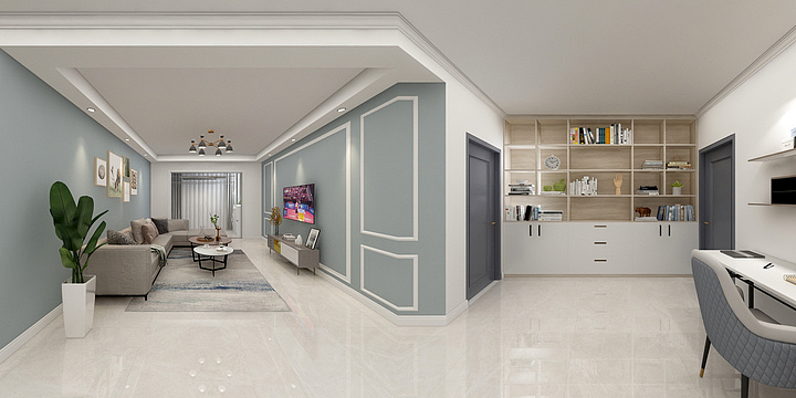 迟叶林-世纪新城15幢306-装修设计方案