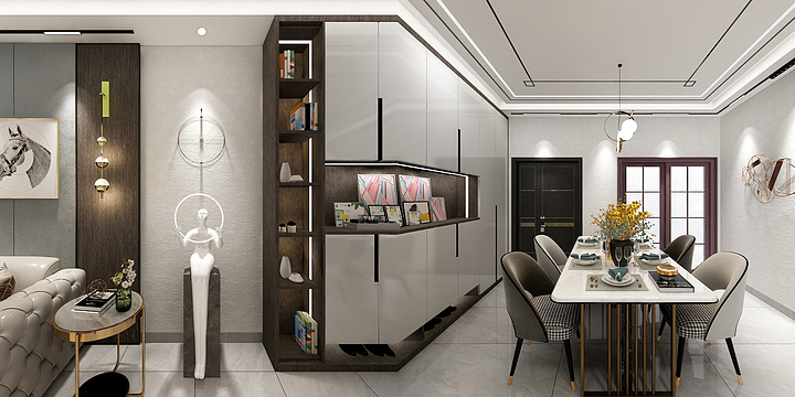 左一相-MJ无主灯设计-装修设计方案