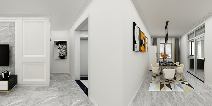 晨星居士-昌吉环宇新天地1-1-1002-装修设计方案