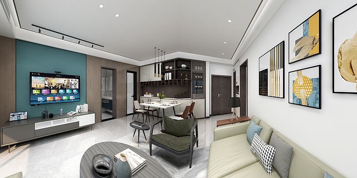 泽存Q-绿影追踪-装修设计方案