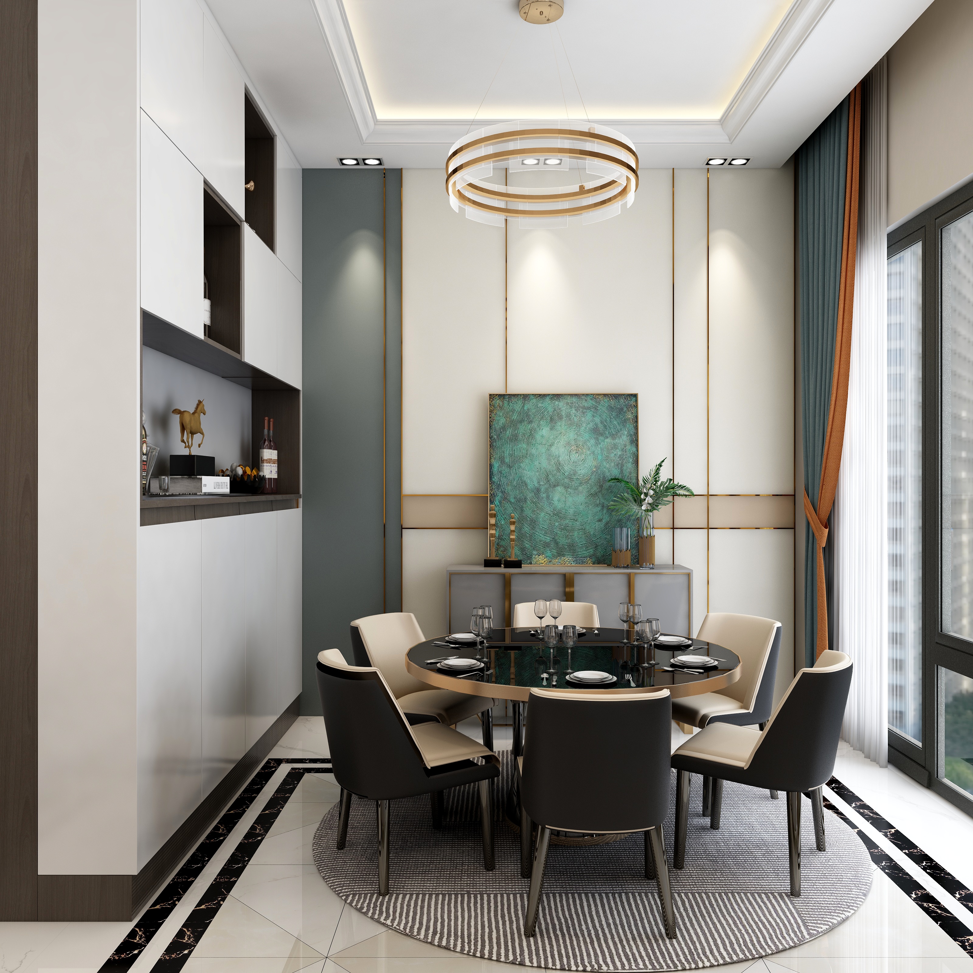 新一飞设计-现代风格-装修设计方案