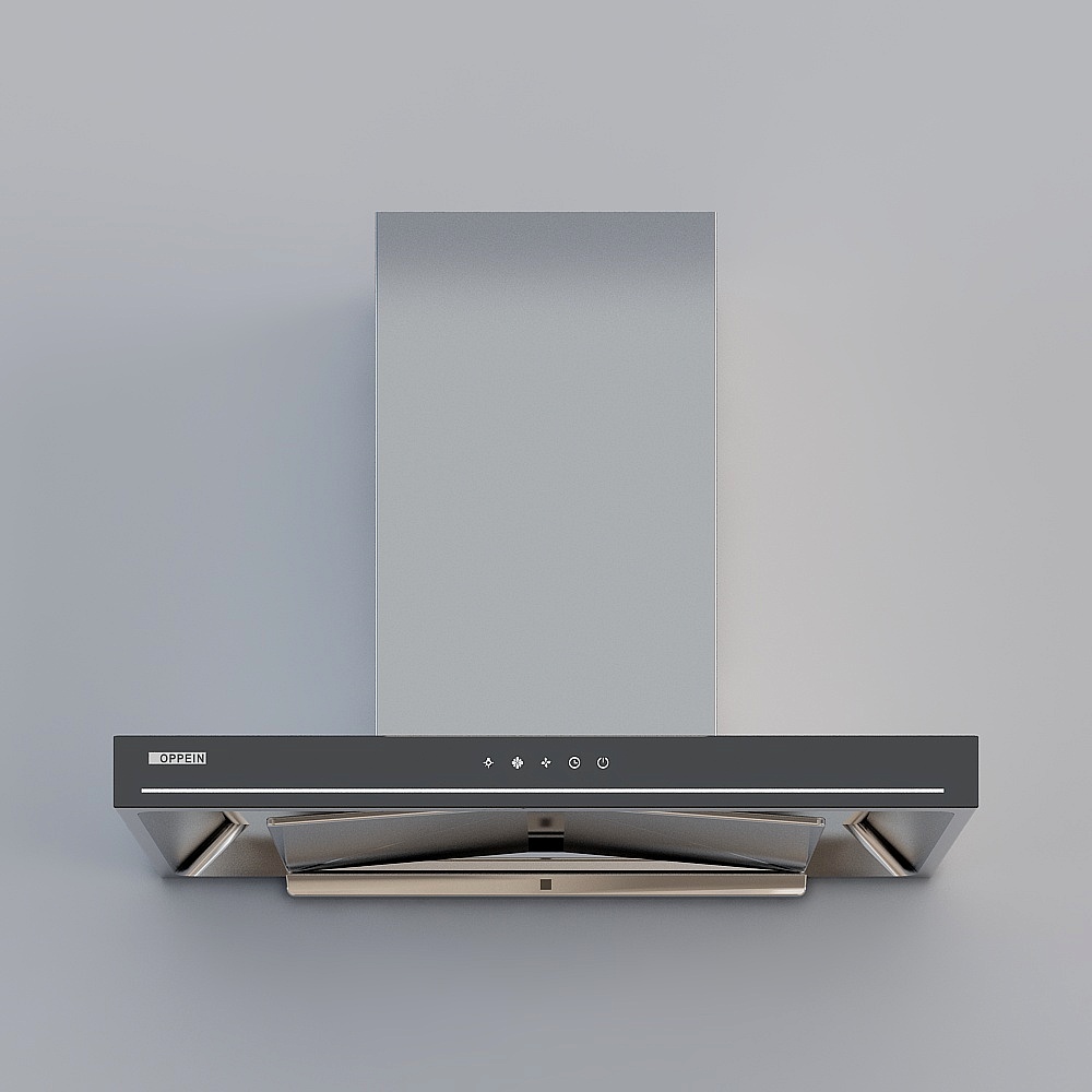 E820T吸烟机3D模型