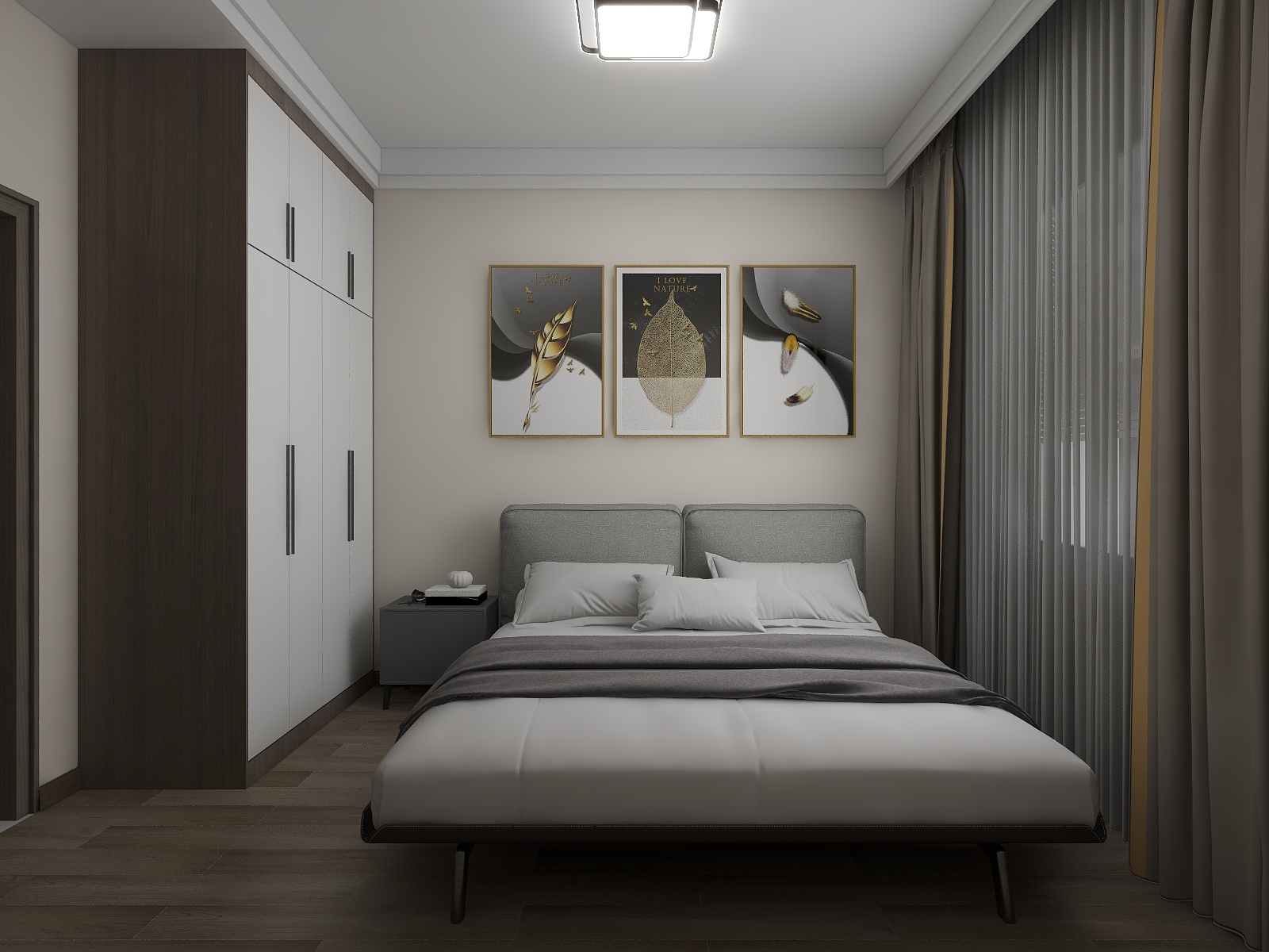 爱不浓-锦绣园二期10号楼-装修设计方案