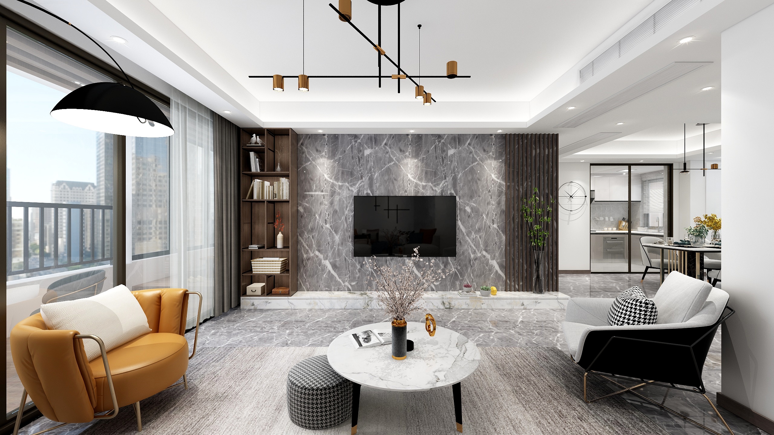 kwok是郭-（保利花园3期）简约现代-郭工-装修设计方案