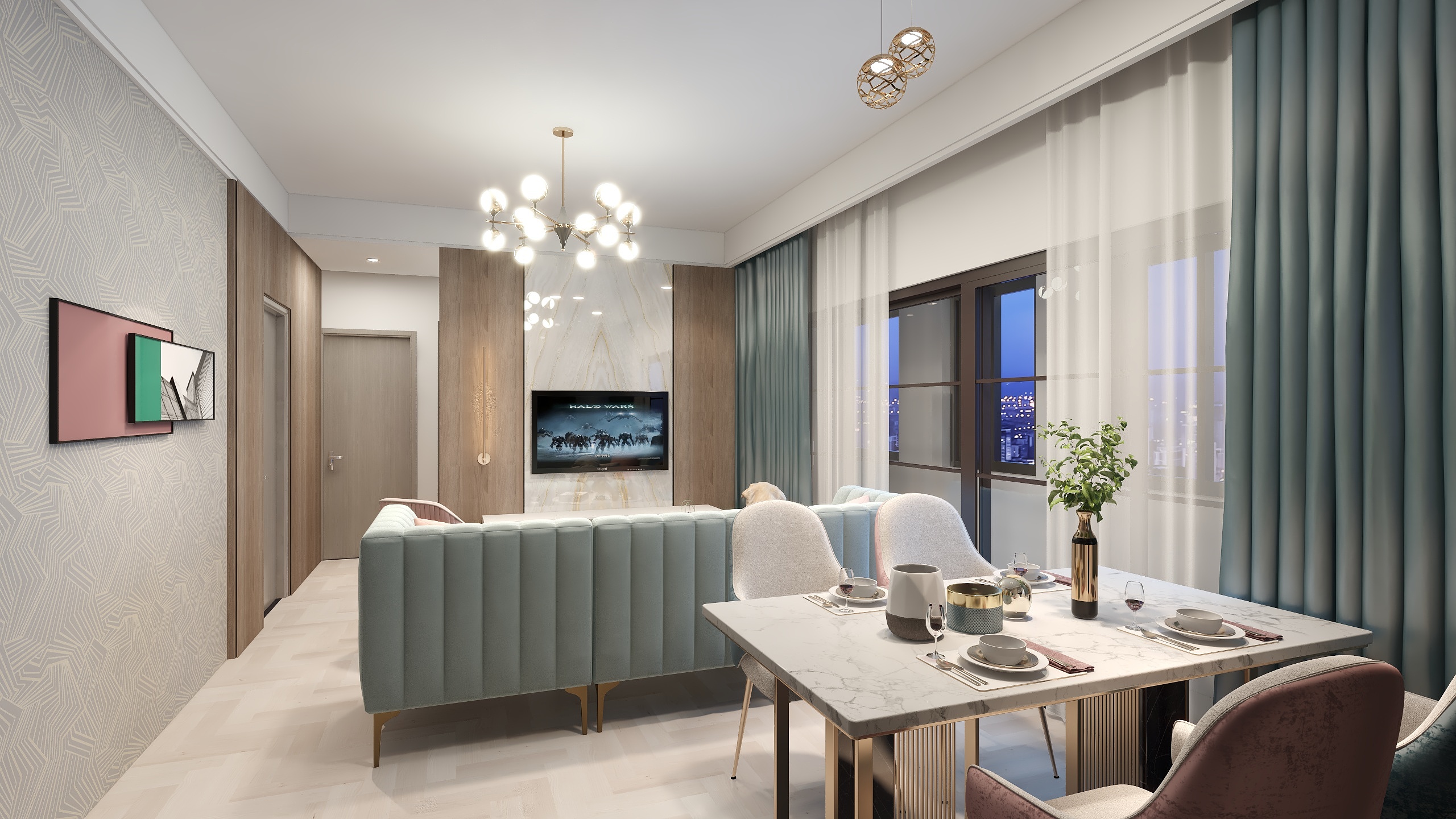 团子团长-瑞和园--现代简约-装修设计方案