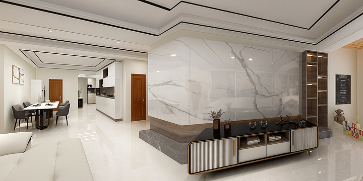 设计师陈森-天河湾-装修设计方案