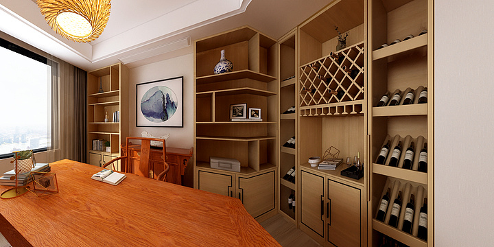 艺盟百胜红木家具-金通家园-装修设计方案