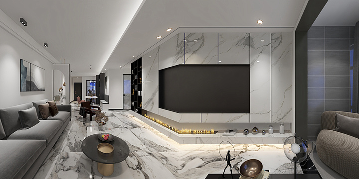 设计师燎-半岛二期-装修设计方案