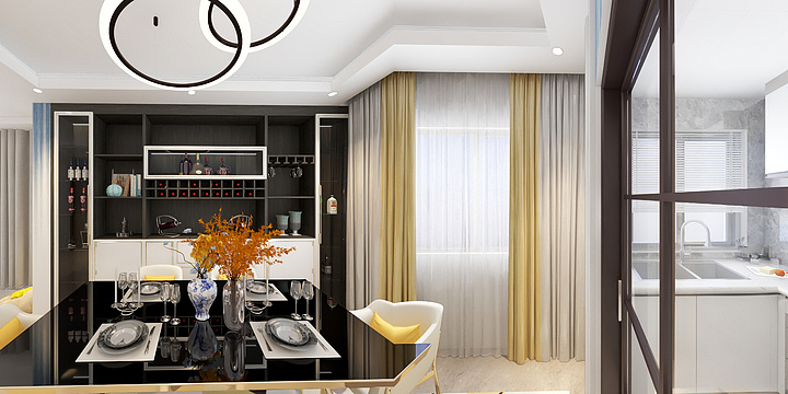 秋生MERu-瑞和园89.50㎡B户型3室2厅1卫-装修设计方案