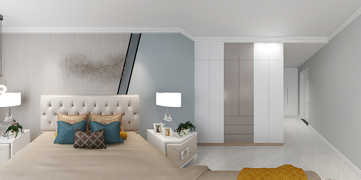 2025效果图-铭和学府四室802-装修设计方案