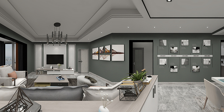 摇过的可口可乐-清华苑11栋1号-装修设计方案