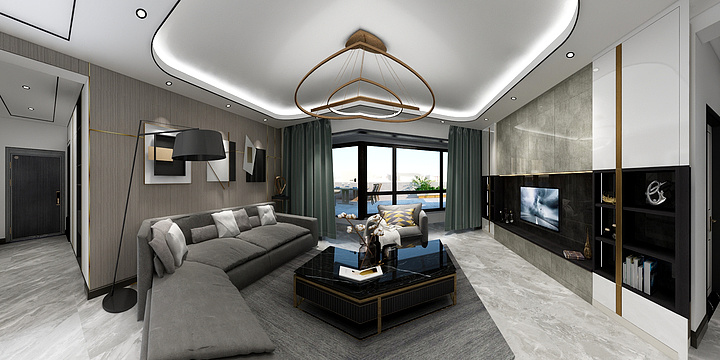 憧憬不在憧憬-正大华庭141酷家乐-装修设计方案