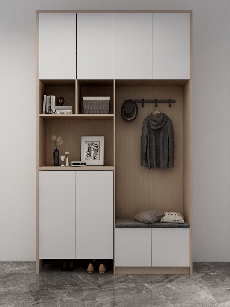 通辽市设计师刘迪-梁哥衣帽间方案2-装修设计方案