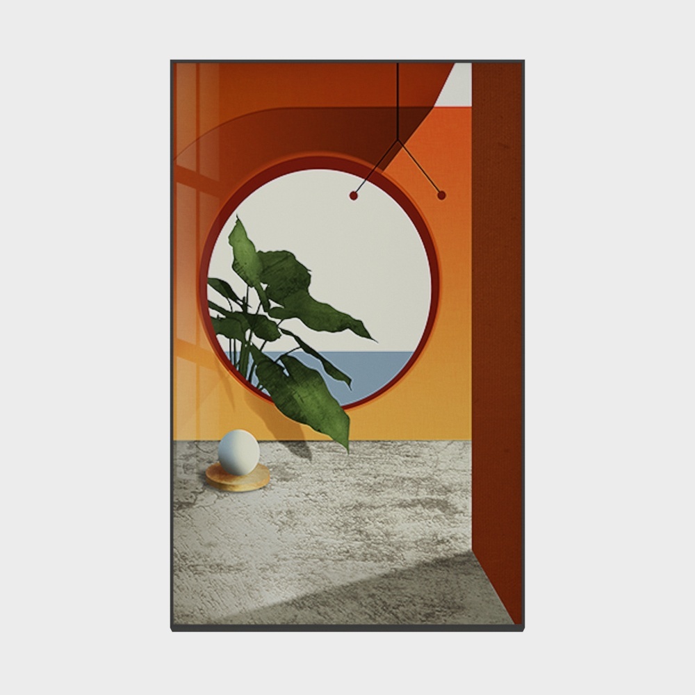 罗尚-现代风-客厅餐厅装饰画-空间者A