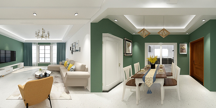 优胜装修设计-2层别墅户型-装修设计方案