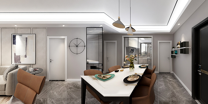 丿叶知秋-荣悦湾-装修设计方案