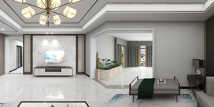 泸州菲玛-碧桂园生态城二期9-1-901王哥新中-装修设计方案