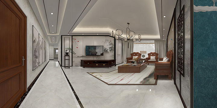 铂辰建材设计部-瀚宇天悦湾楼下-装修设计方案