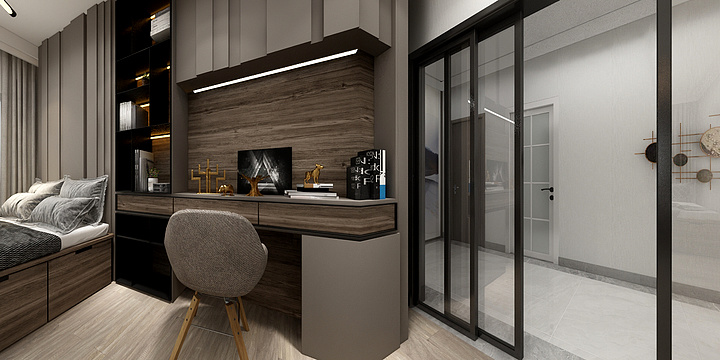 Layi古瓦-佳惠怀熙府.C2户型-装修设计方案