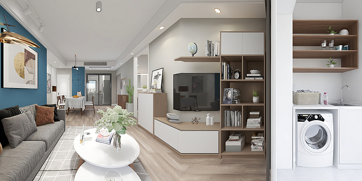 BAILUU-上海匠盛装饰-慕尼风尚姜府2-装修设计方案