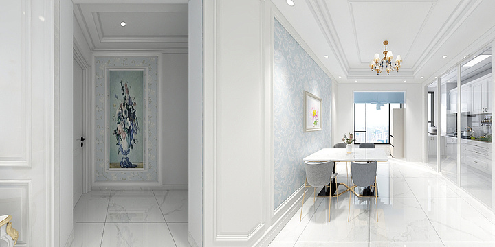 赵冬磊-04户型简欧-装修设计方案