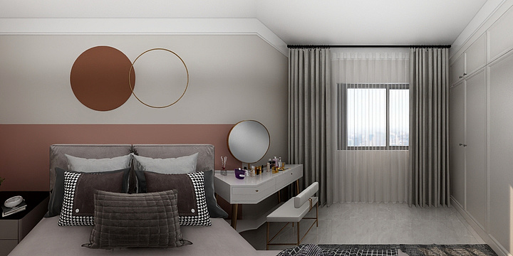 韩信-高铁茗苑14-1-1001-130户型-装修设计方案