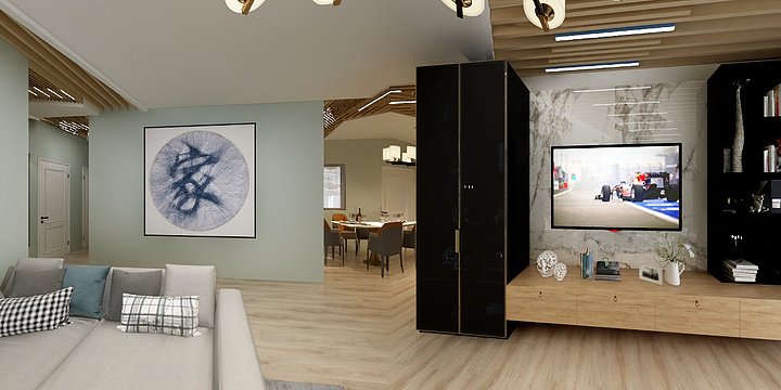 舍得-晓云工作室A-装修设计方案