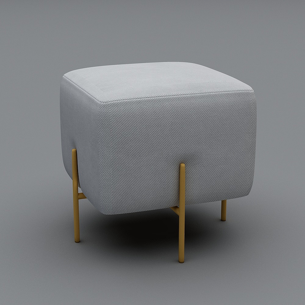 JS1903-五金-小墩3D模型