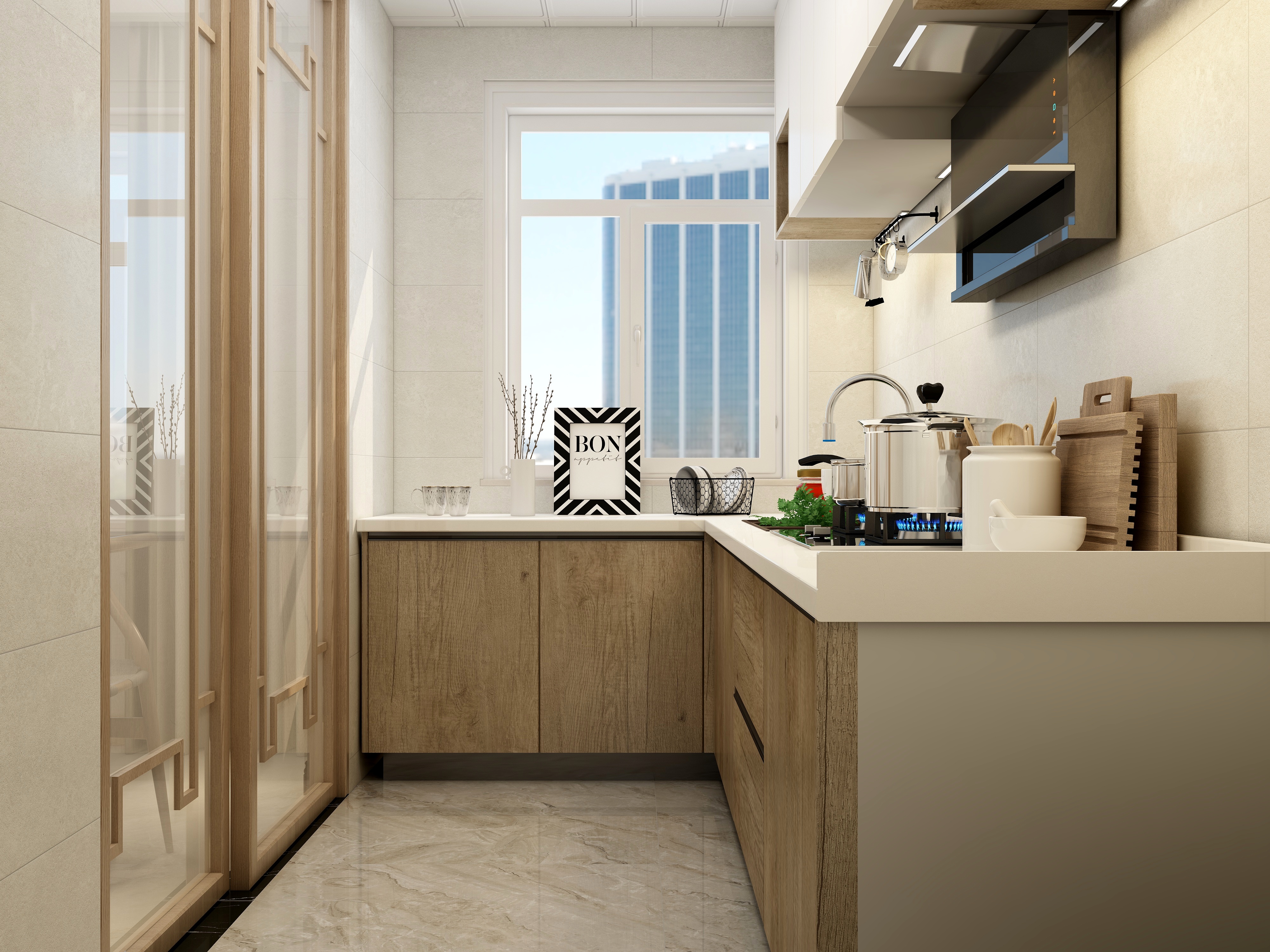 庄育霖-新中式-咸阳秦都阳光城壹号装修效果图