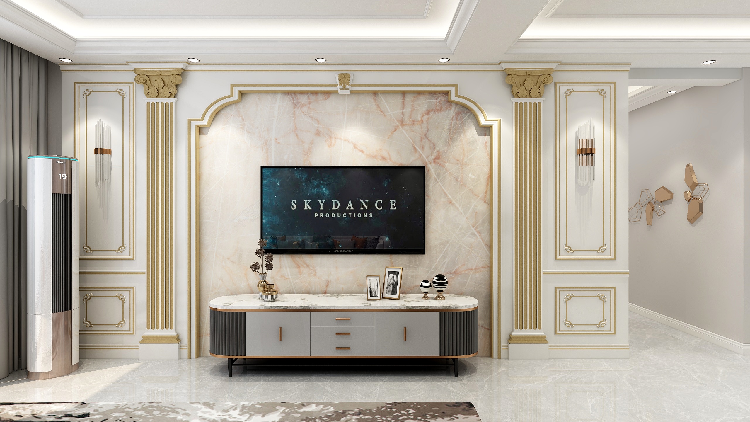 李青越-简欧风格龙湾区裴丽公园装修效果图