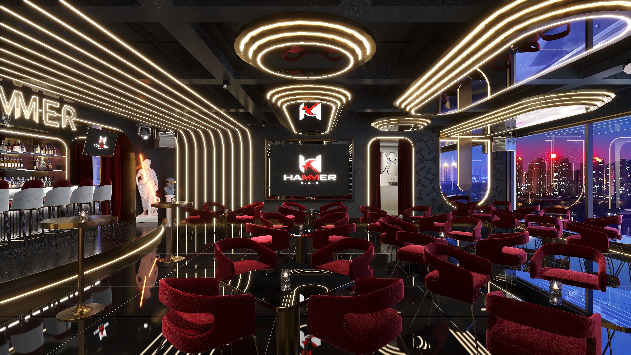 葛斌-285㎡酒吧-装修设计方案