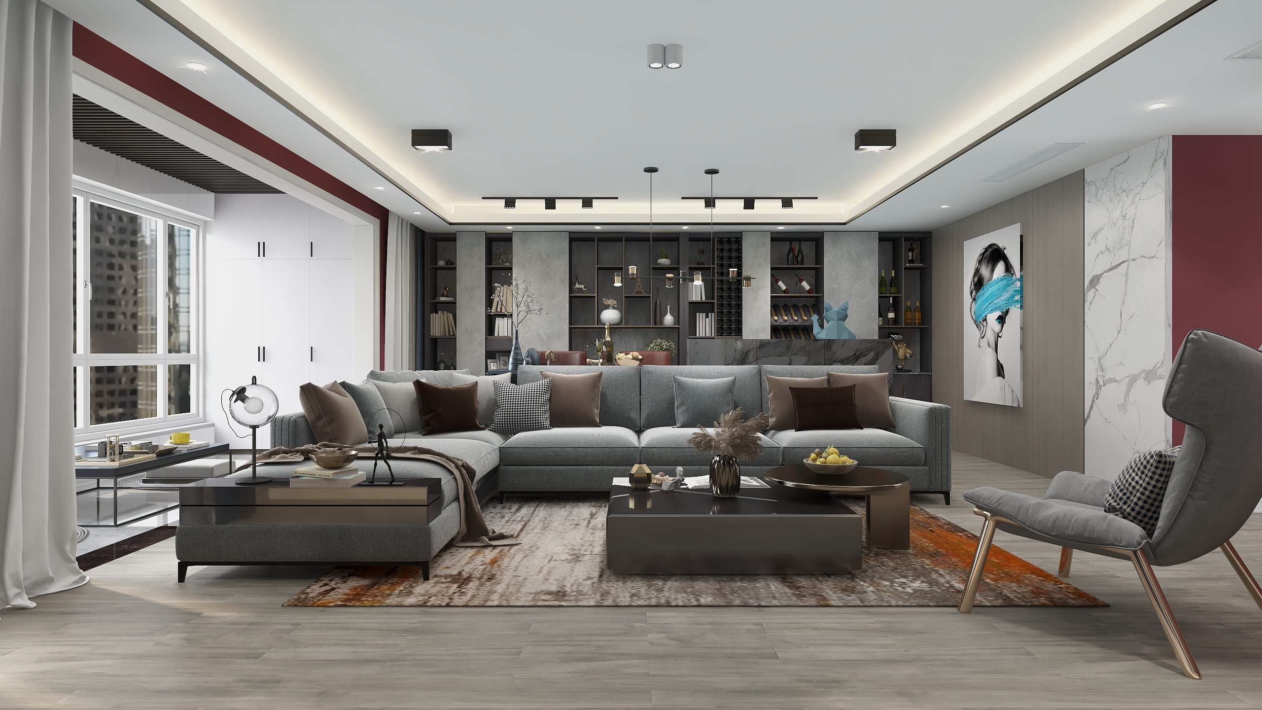 范子-万科叠翠园111-装修设计方案