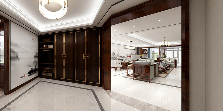 开心每1天-玺悦府12#楼101-装修设计方案