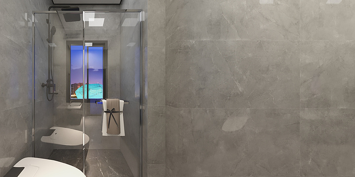 美的顶墙设计-文忠苑40#2301客卫-装修设计方案