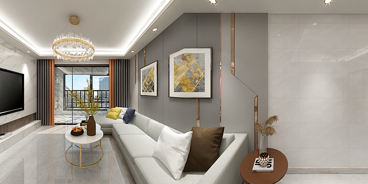 徐晓燕-兰亭100平-装修设计方案