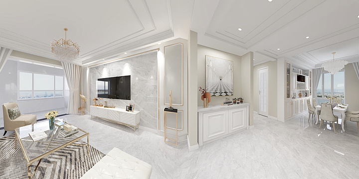 青芒设计工作室-理想之城・锦兰园-装修设计方案