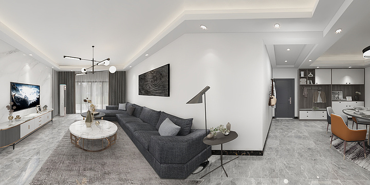 爱吃松鼠的松果-领美公馆3栋1403-装修设计方案