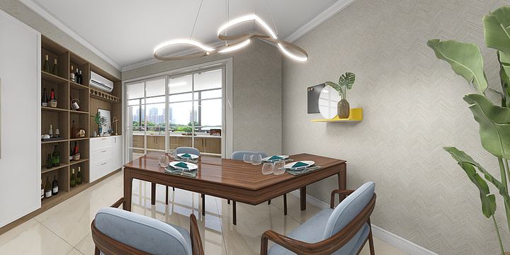 設計師MSzhang-大马路||现代简中风格-装修设计方案